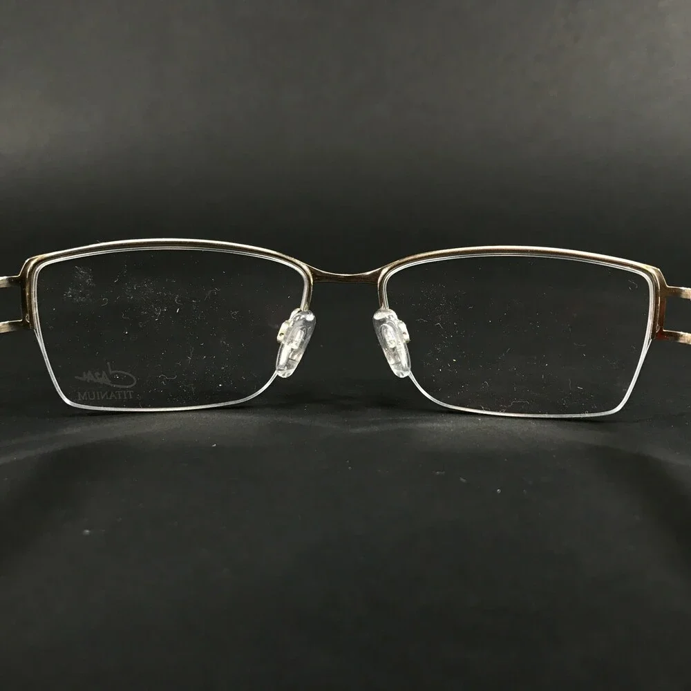 Cazal Eyeglasses Frames MOD.1072 COL.004 Red Gold Square Half Rim 54-16-135